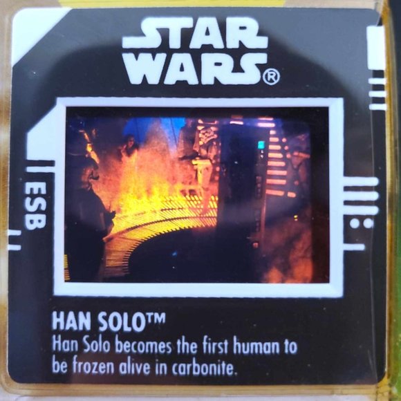 Star Wars - Han Solo in Carbonite - 1997 Kenner w/ Freeze Frame - Loose - Picture 3 of 5